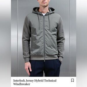 Arne Men’s Sage Hooded Jacket